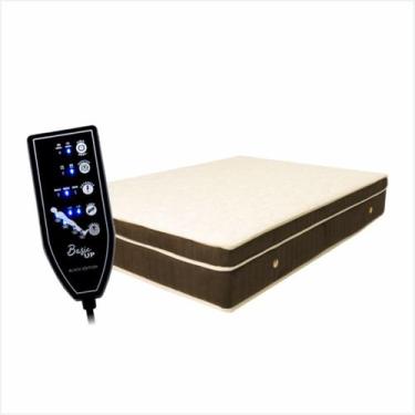 Imagem de Colchão Molas Ensacadas Com Massagem Solteiro King Suede - Genki Kenko