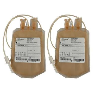 Imagem de 2 Bolsas Satélite para transferência de Hemocomponentes 600 mL - MacoP