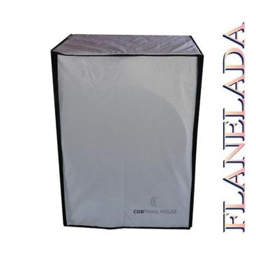 Imagem de Capa estampada electrolux 11kg lsw11 abertura frontal - CORTINAS_HOUSE