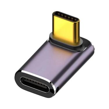 Imagem de Adaptador OTG USB4.0 Tipo C - Carregamento Rápido 5A (240W) - 40Gbps, 