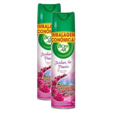 Imagem de 2 Air Wick Bom Ar Adorizador Aroma Jardim De Peônia 360ml