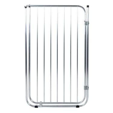 Imagem de Portão Alto 90 x 53cm P/ Cercadinho Grade Multi Uso Alumínio - AGRIURB