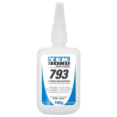 Imagem de Cola Instantânea 793 Média Viscosidade 100g - TEK BOND