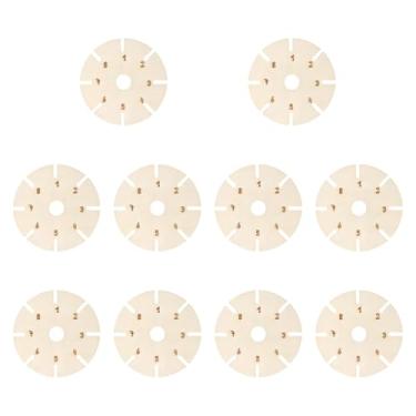 Imagem de Nishiyuenyi Disco de trança pulseira disco portátil bandeja pulseira ferramenta jóias tear tecelagem placa leve disco kumihimo