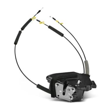 Imagem de Trava de porta do atuador de fechadura elétrica com cabos, serve para Nissan Sentra 2013-2019 traseira esquerda (lado do motorista traseiro), Repalces OEM 82501-3SG0A, 82501-9AN0A, DL338