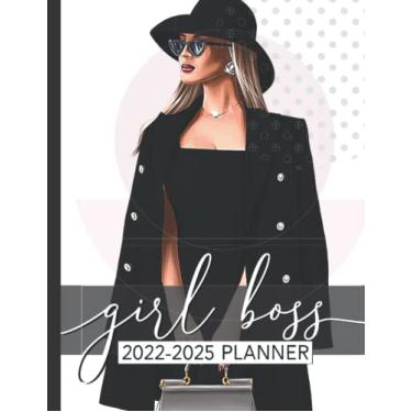 Imagem de Girl Boss 2022-2025 Planner: A Four Year Monthly Calendar, Planner, Organizer | January 2022 - December 2025 | 48 Month Calendar for Women