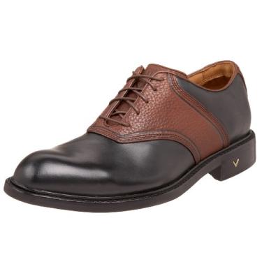 Imagem de Callaway Sapato masculino de golfe Street com listras, Preto/sultan, 7.5