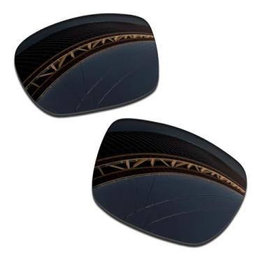 Imagem de LenzProse Lentes de reposição polarizadas de 1,5 mm para óculos de sol Oakley TwoFace OO9189/TwoFace Asian Fit OO9256, antirriscos