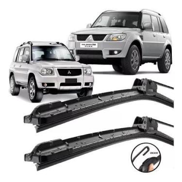 Imagem de Palhetas Silicone Limpador Parabrisa Pajero Tr4 2002 A 2015 - VELOX/ A