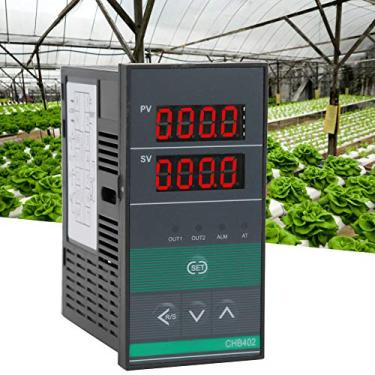 Imagem de Controlador de Temperatura Com Display Digital Inteligente, Termostato PID BERM CHB402 AC180-240V 0-400°C para Banheiros, Estufas, Incubatórios Com Termopar Tipo K
