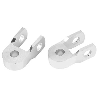 Imagem de Universal Motocicleta Traseira Amortecedor Riser Riser Pratela Extensão para Proteção de Amortecimento (Sem parafusos)