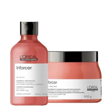 Imagem de Kit L'Oréal Professionnel Inforcer Serie Expert Shampoo e Máscara (2 produtos)