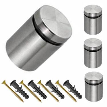 Imagem de 4 Prolongador Espaçador Suporte Para Vidro 2,5cm - Belnox