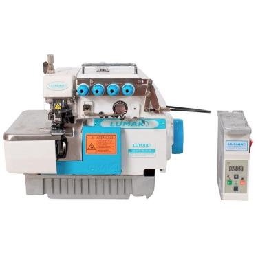 Imagem de Máquina Costura Industrial Overlock Ponto Cadeia LU747D-BK-TZ-SU Bivolt - Lumak