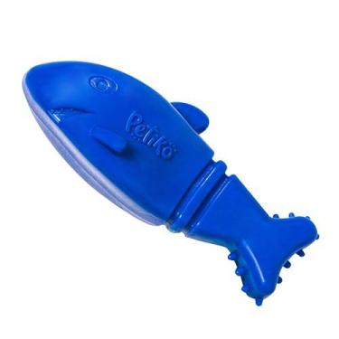 Imagem de Brinquedo Mordedor Resistente de Nylon Toby, o Tubarão - Para Cachorros - Para Cães de Médio e Grande Porte - Tam. G - Petiko