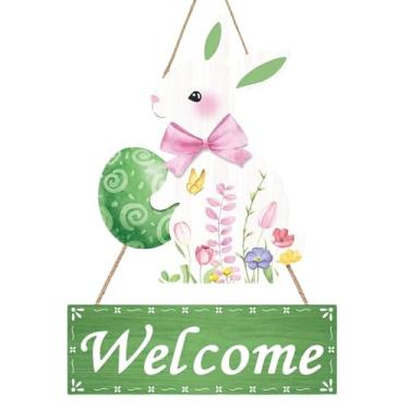 Imagem de Bothyi Páscoa Da Madeira de Boas -vindas Sinal de Páscoa Decoração de Páscoa de de Páscoa Placa de Madeira de para O Garden de Padaria de Escri