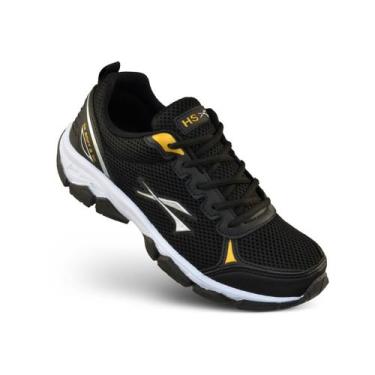 Imagem de Tênis Masculino Hot Sol Soft Numeração Especial Até o 49, Preto, Doura