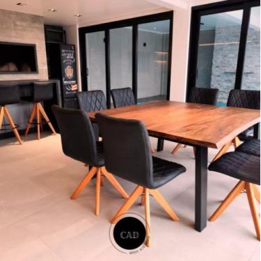 Imagem de Cadeira Giratória Reta (Todos os Tecidos) - CAD Móveis Alto Padrão, Ro