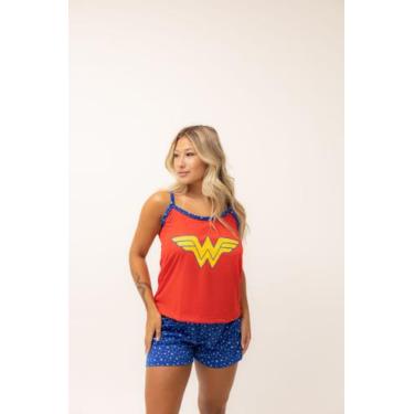 Imagem de Baby Doll Estampado Adulto Feminino Alça Fina Pijama Curto - Use.d, Ma