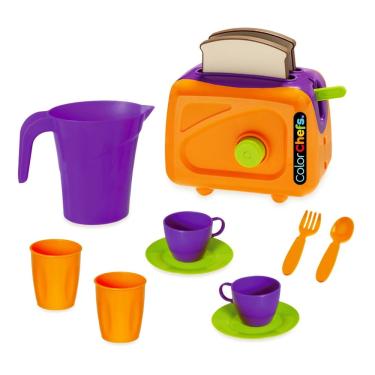 Imagem de Torradeira Color Chefs Com Acessórios - Usual Brinquedos