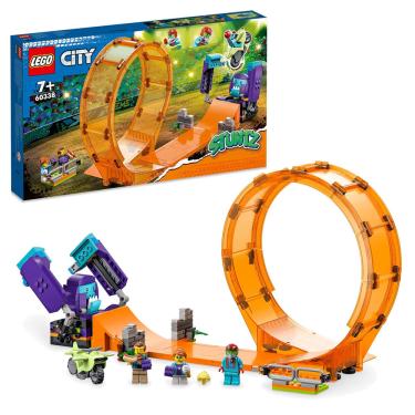 Imagem de Conjunto de brinquedos de construção lego City Stuntz Smashing Chimpanzee 60338