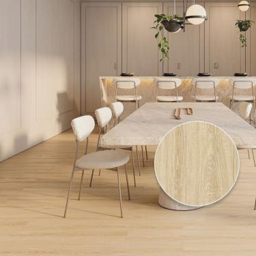 Imagem de Piso Vinílico Colado 18cmx2mmx1,22m Girassol Pix Revestimentos - caixa com 4,34m2 - Amarelo