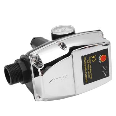 Imagem de Controlador de Bomba de água, Interruptor de Pressão Automático de Alojamento ABS, Cor de Prata, para Uso Doméstico (220V-240V)