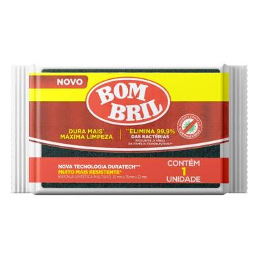 Imagem de Esponja de Limpeza Bombril Multiuso 1 unidade