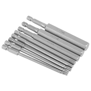 Imagem de 8pcs 100mm Comprimento 1/4 Hex Shank Cabeça BST Chave De Fenda Bit 2.5-12mm Set Kit Magnético Anti-impacto Tough Hardware Ferramenta Elétrica Broca a Ar