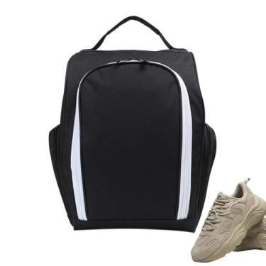 Imagem de Organizador De Sapatos Esportivos,Organizador Portátil Para Tênis Esportivos De Golfe - Necessaire Impermeável Para Atividades Ao Ar Livre, Viagens E Aulas De Dança Para Homens E Mulheres