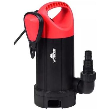 Imagem de Bomba Submersa Sapo Água Suja/água Limpa 1hp - 750w - Worker, Preto/Ve