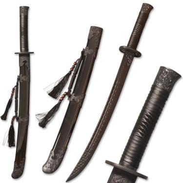 Imagem de EVA-FRIEREN Espada Hmong De Polipropileno De Alta Resistência Para Treinamento De Artes Marciais, Espada Antiga De Samurai Com Bainha Para Prática E Treinamento