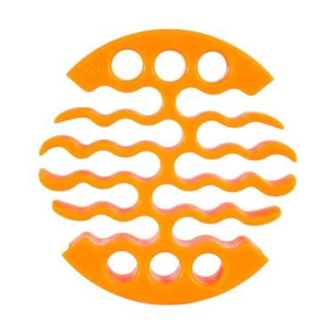 Imagem de AsrMyjcx O organizador de cabos de rede se encaixa na categoria 6 ferramenta de organização, Amarelo