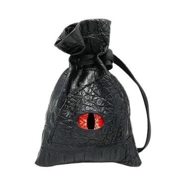 Imagem de Bolsa de Dados de Couro PU com Cordão para Cartas de Tarô e Oracle, A3