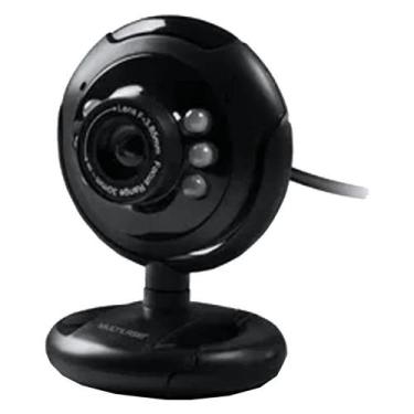 Imagem de Webcam Multilaser Preta Com Fio WC045
