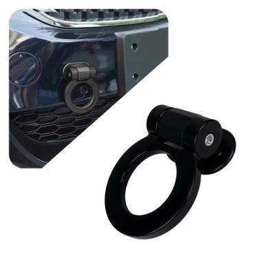 Imagem de Gancho Engate Reboque Esportivo Tow Hook Universal Preto Car - Estilo 