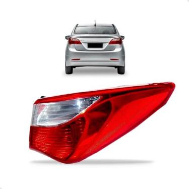 Imagem de Lanterna Traseira Hyundai Hb20 S Sedan Canto 2013 A 2014 - SP ACESSÓRI
