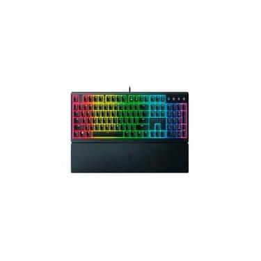 Imagem de Teclado Gamer Razer Ornata V3 Tenkeyless, Chroma RGB, Low Profile, Us Layout, Nasa, Preto - RZ0304880200