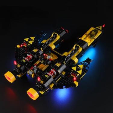 Imagem de GEAMENT LED Light Kit Compatible with Lego Blacktron Renegade Building Blocks Model - Lighting Set for Icons 10355 (Model Set Not Included)