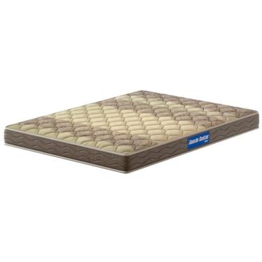 Imagem de Colchão De Casal Probel Guarda Costas Espuma D33 Bege Com Marrom