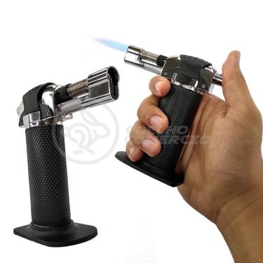 Imagem de Maçarico Culinario Gourmet Portátil Gás Butano Recarregável