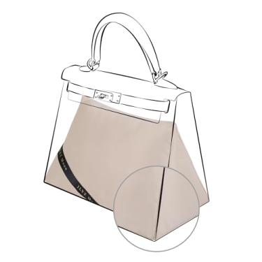 Imagem de JLYZ Moon Almofada de bolsa para bolsas Hermes Kelly, modeladores de bolsa de veludo, resiliência superior, exclusivamente para Kelly 35 Sellier
