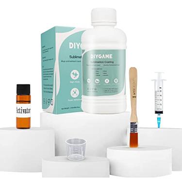 Imagem de Revestimento de sublimação de 250 ml para cerâmica, canecas, capa de telefone, metal, madeira, vidro, couro, copo, todas as superfícies duras Spray de sublimação com acabamento de alto brilho, à prova d'água e super aderência