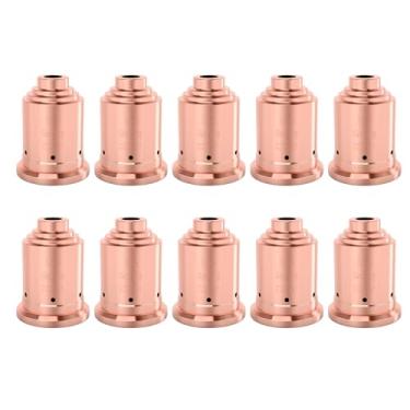 Imagem de KEMAO 10 pçs 220991 pontas de bocal de goivagem de plasma adequado para tocha de corte plasma PMX 105 consumível