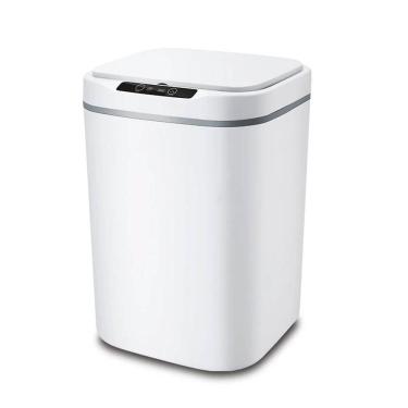 Imagem de Lixeira automática com sensor inteligente, design moderno e fechamento hermético – 16 litros