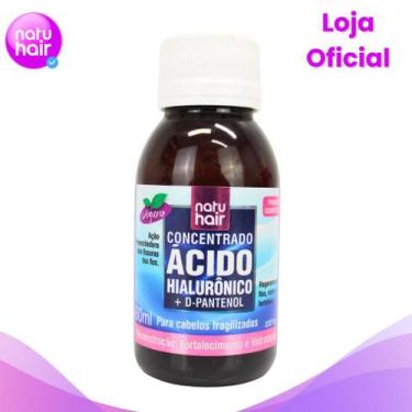 Imagem de Concentrado Ácido Hialurônico + D-Pantenol Natuahir 60ml - Natuhair Co