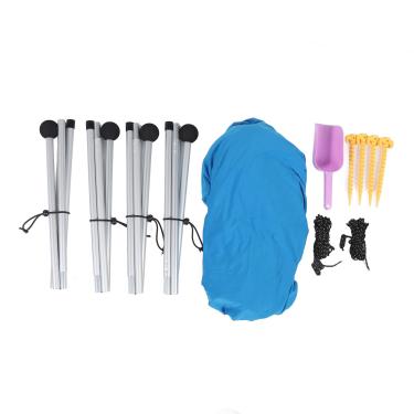 Imagem de Generic Praia de Sombra Ao Ar Livre, Emergente de Copo de Praia Upf50 para Pescar (Azul)