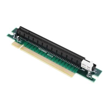 Imagem de Create idea Placa adaptador PCI-Express 16x Riser 90¡ã para computador servidor 1U/2U compatível com DELL