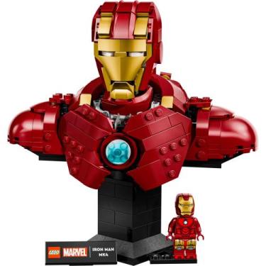 Imagem de LEGO Marvel - Busto do Homem de Ferro MK4