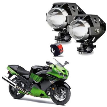 Imagem de Kit Led Farol de Milha Moto kawasaki ZX14 ZX14R 1352CC 2006 2007 2008 